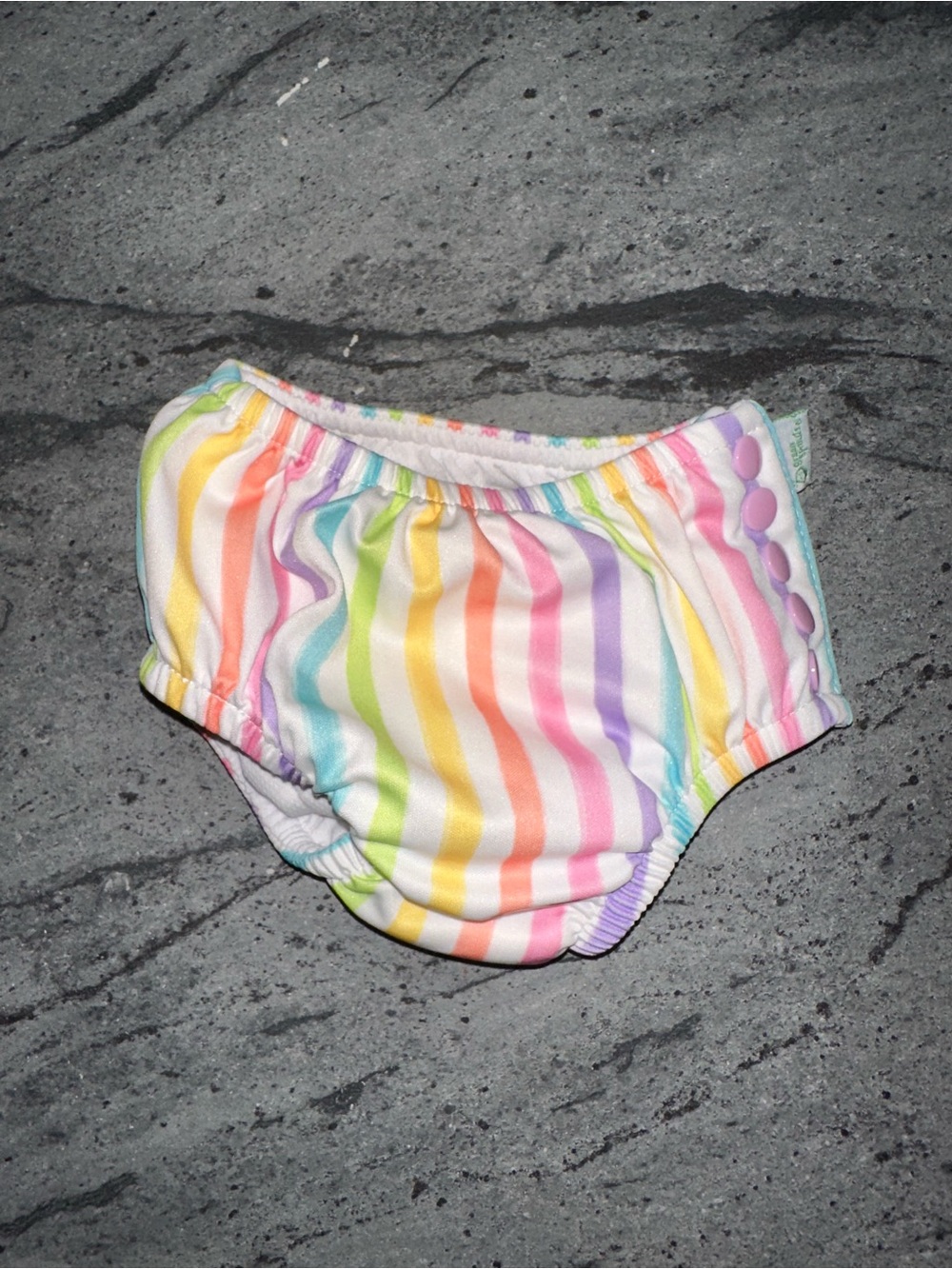 Charlie Banana Pastel Rainbow Striped Swim Cover